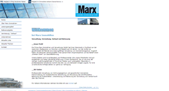 Desktop Screenshot of marx-immobilienverwaltung.de
